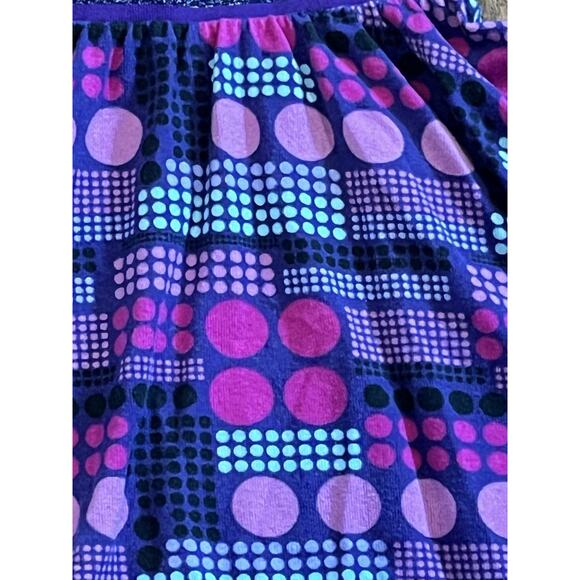 Deux par Deux Dress Girls 10 Soft swing polka Dots EUC - Picture 2 of 5